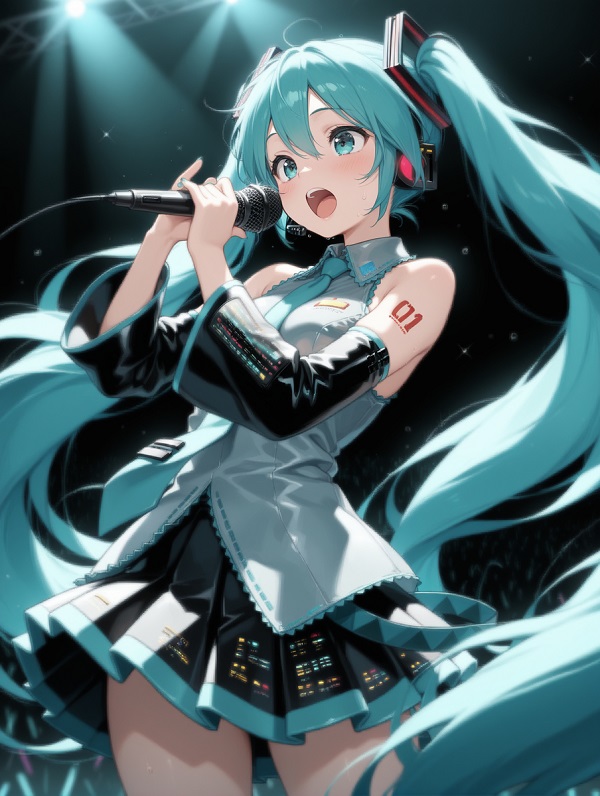 Hatsune Miku dễ thương 12