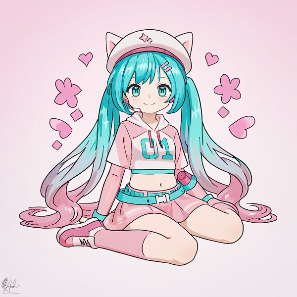 Hatsune Miku dễ thương 14