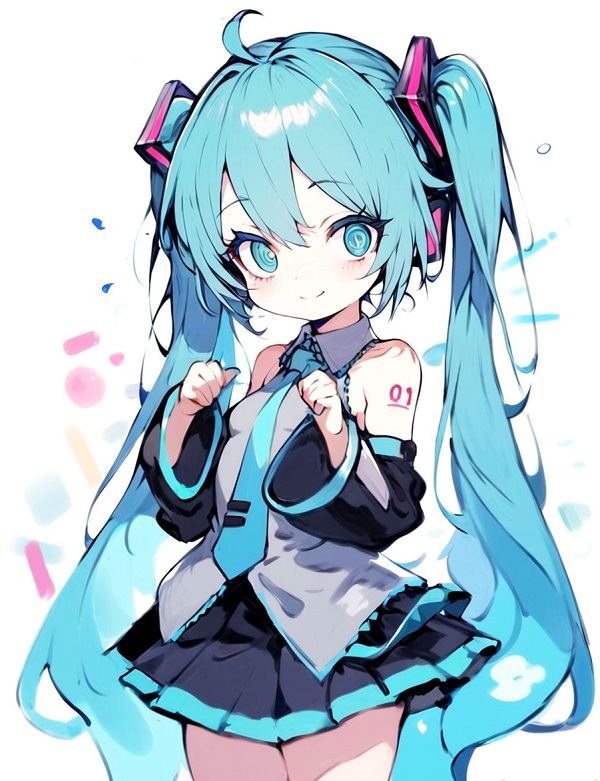 Hatsune Miku dễ thương 16