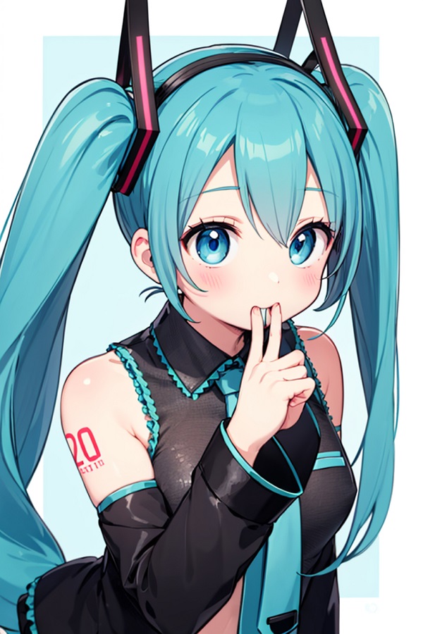 Hatsune Miku dễ thương 17