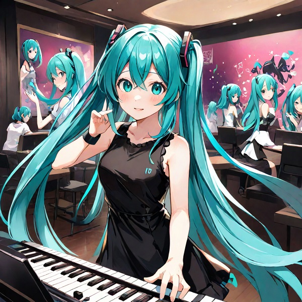 Hatsune Miku dễ thương 8