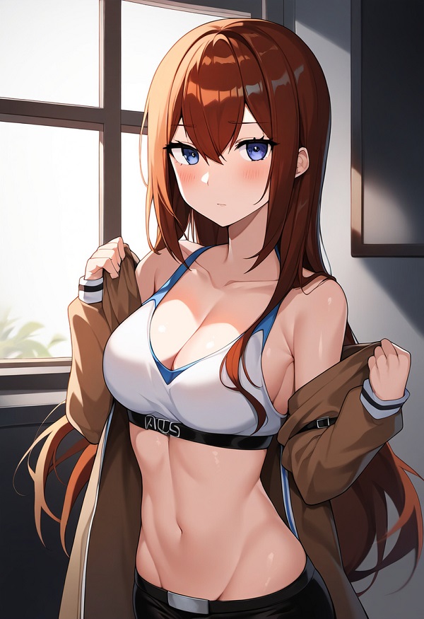 Kurisu Makise sexy 7