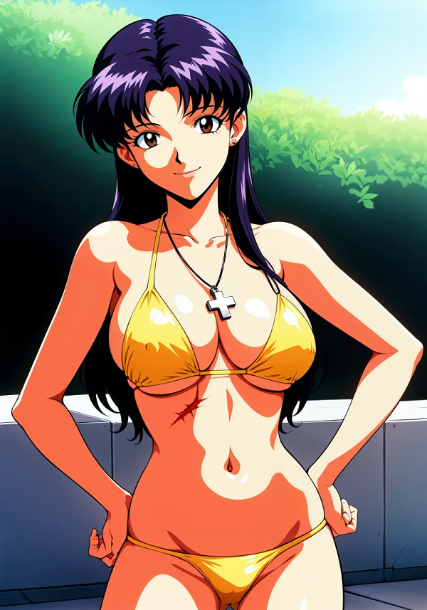 Misato Katsuragi hentai 13