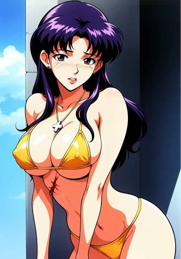 Misato Katsuragi hentai 2