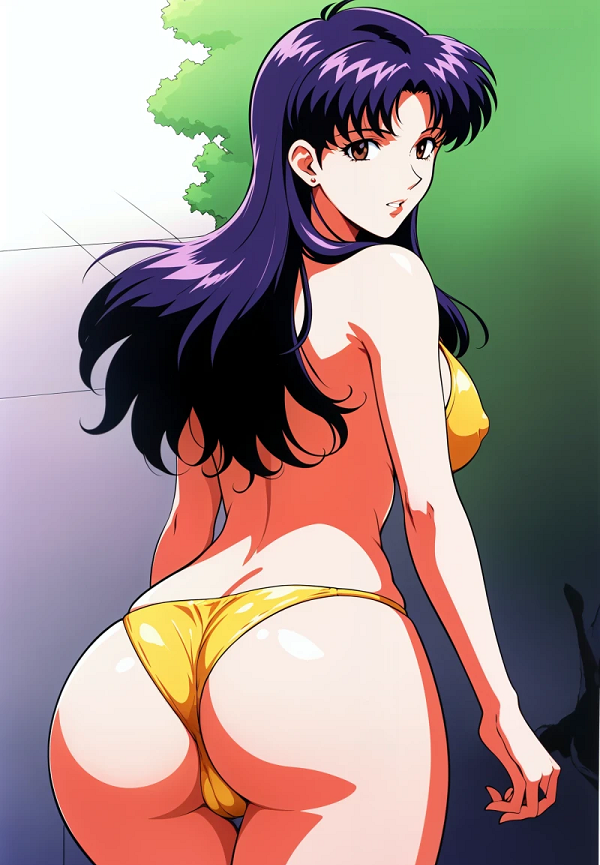 Misato Katsuragi hentai 6