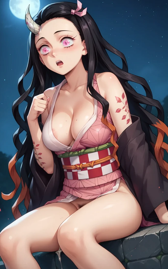 Nezuko Kamado hentai 4