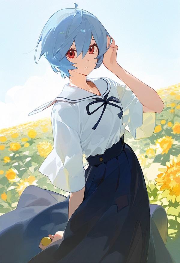 Rei Ayanami dễ thương 1