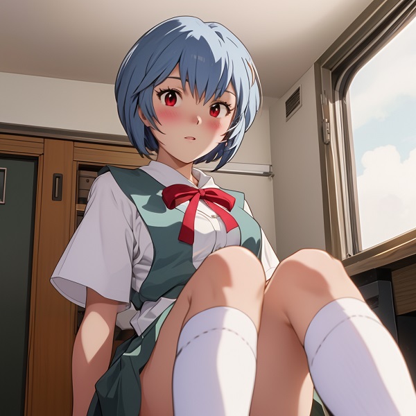 Rei Ayanami dễ thương 13