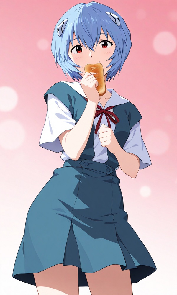 Rei Ayanami dễ thương 2