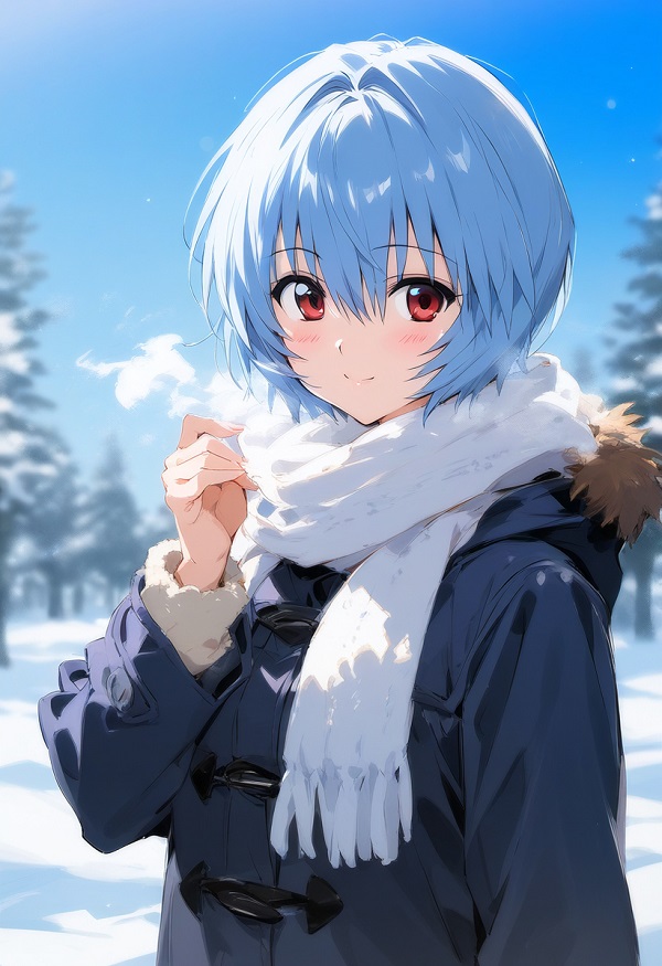 Rei Ayanami dễ thương 6