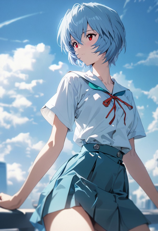 Rei Ayanami dễ thương 9