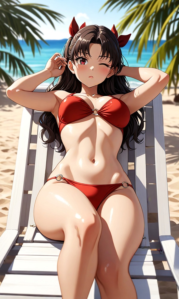 Tohsaka Rin hentai 3