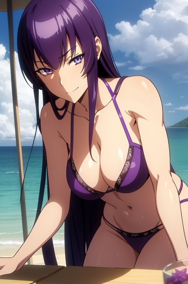 Saeko Busujima hentai 14