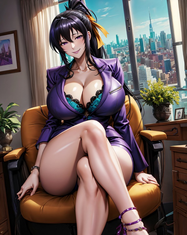 Saeko Busujima hentai 17