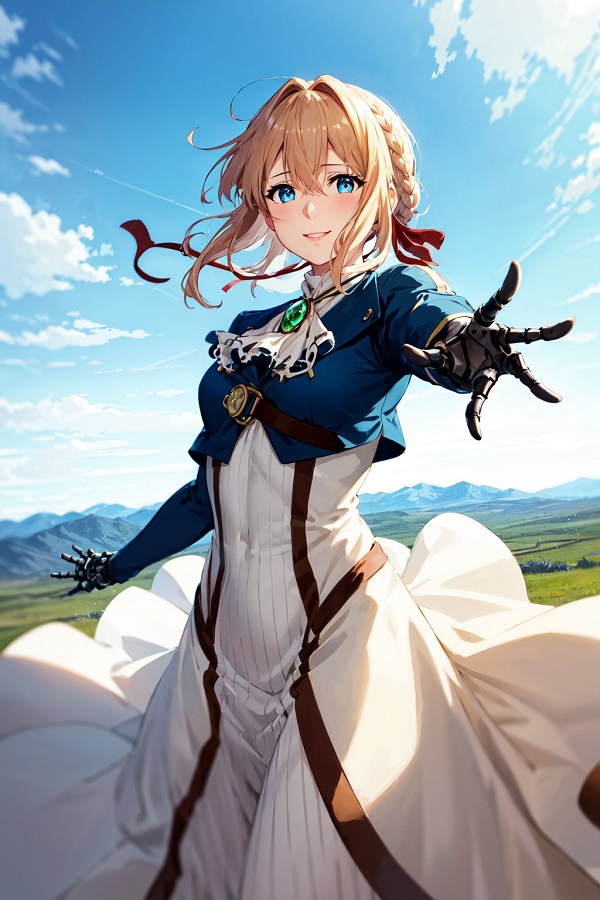 Violet Evergarden body sexy 17