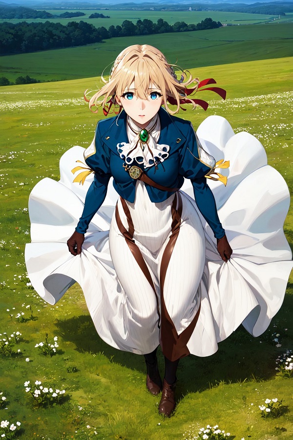 Violet Evergarden body sexy 21