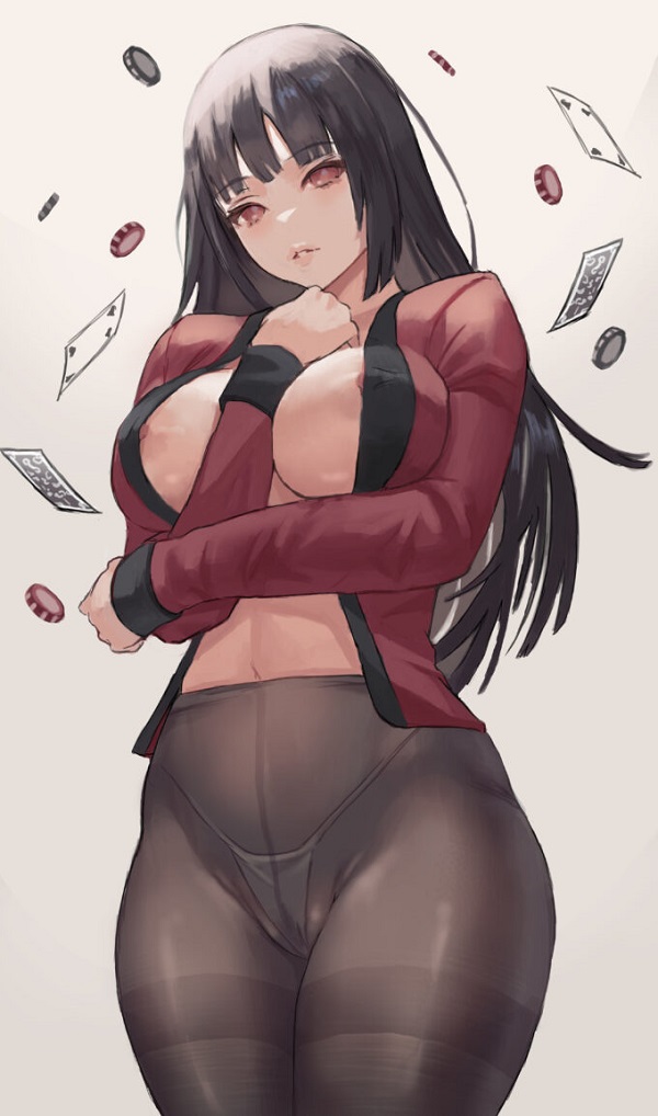 Yumeko Jabami hentai 9